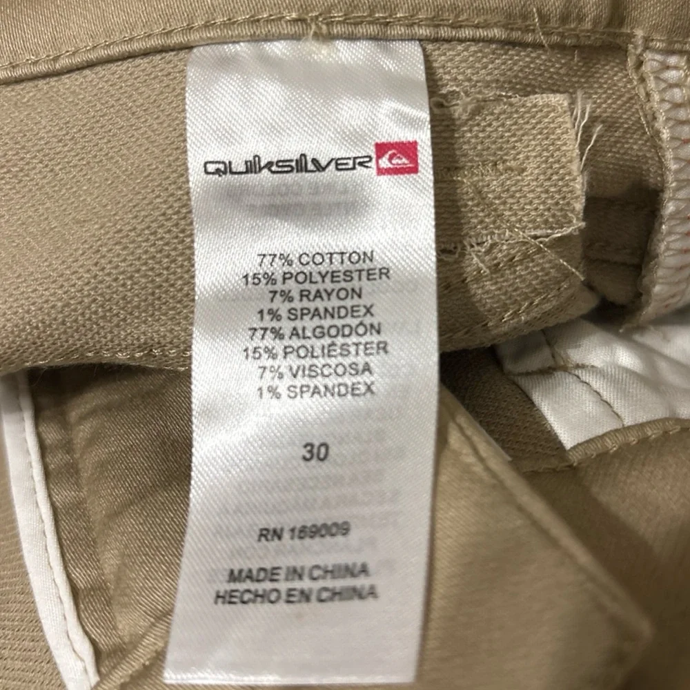 Men's Quiksilver Crosstown Stretch 5-Pocket Pants NWT
